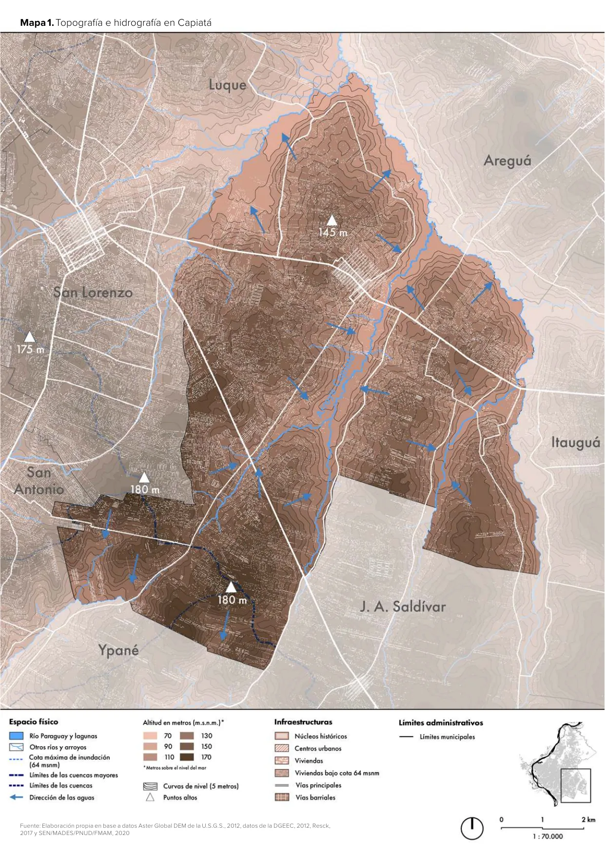 Topografía e hidrografía